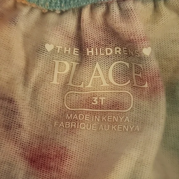 *nd Sz 3T Tcp Tie-Dye Ruffle Strap Dress in Blue, Yellow, Purple, Pink - Picture 2 of 4